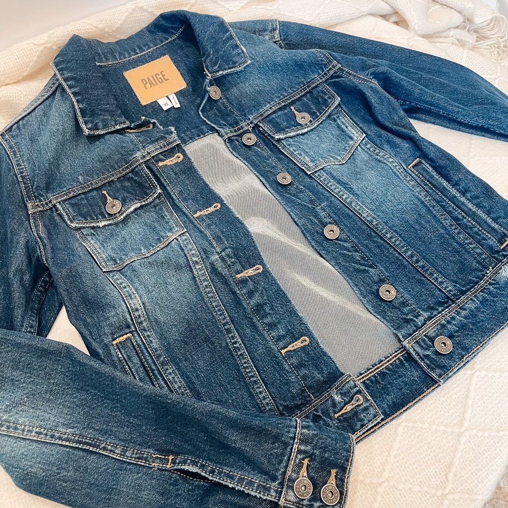 PAIGE Jean Denim Jacket- XS
